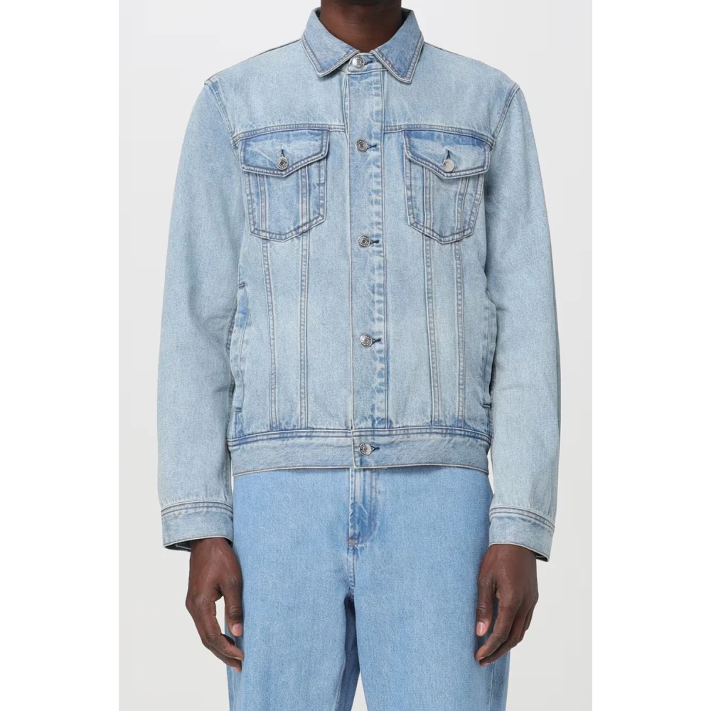 Armani Exchange Denim Jack Blue Heren
