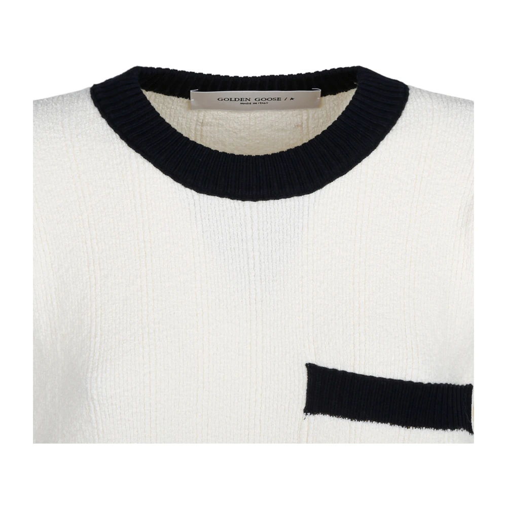 Golden Goose Luxe Sweater Collectie White Dames