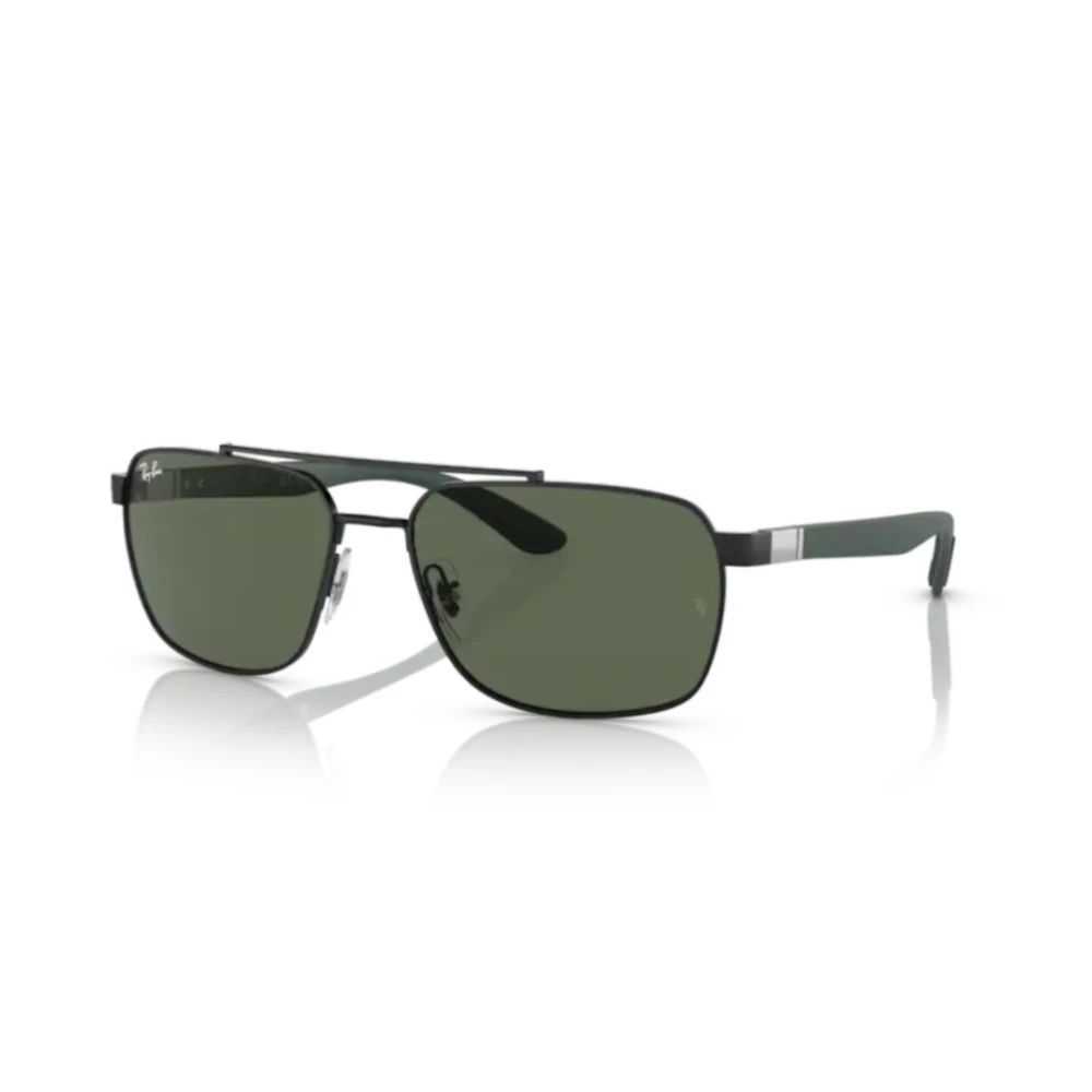 Ray-Ban RB3701, Black Sunglasses Dark Green lenses, Mojo Glasses - Image 3