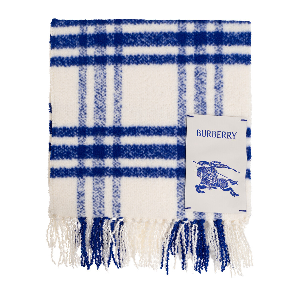 Bufanda burberry outlet blanca