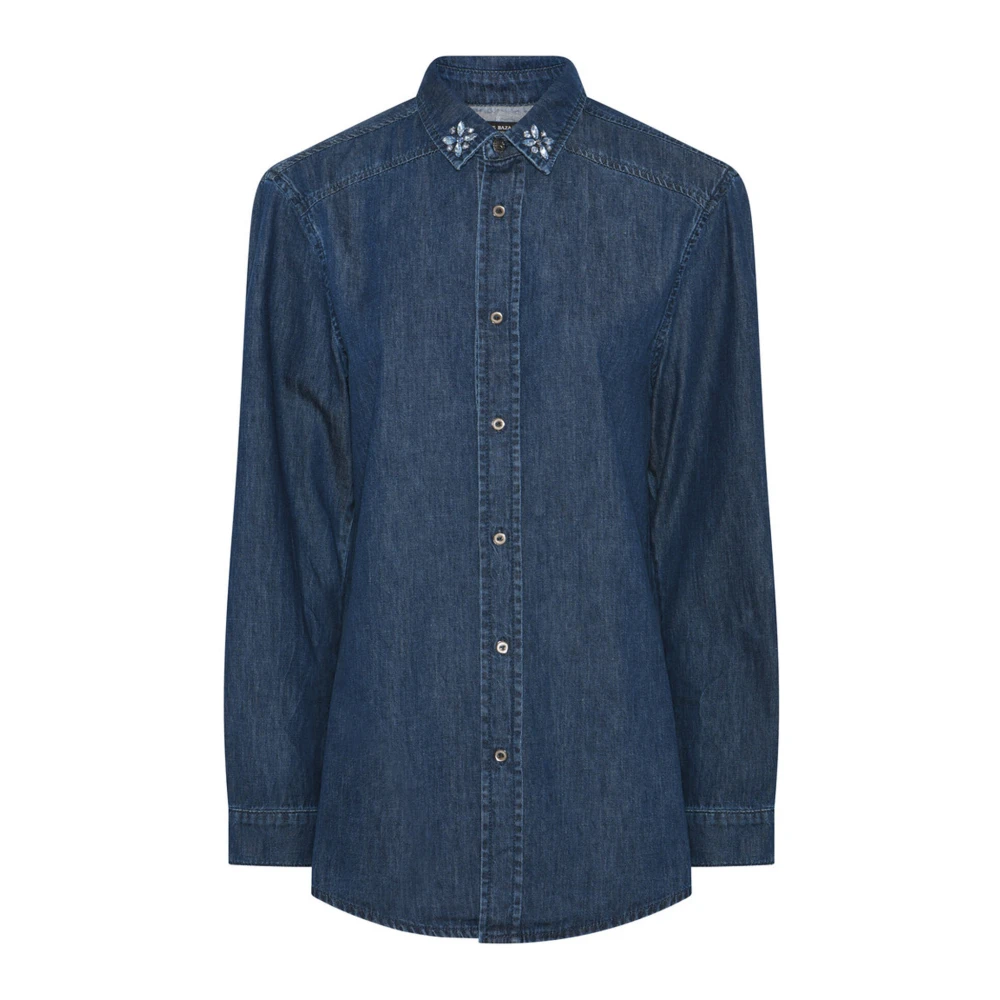 Blouses & Shirts > Denim Shirts - - Bruuns Bazaar - Modalova