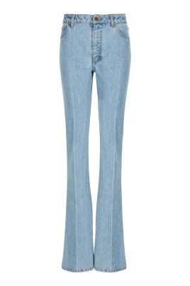 Denim Högmidjade Jeans