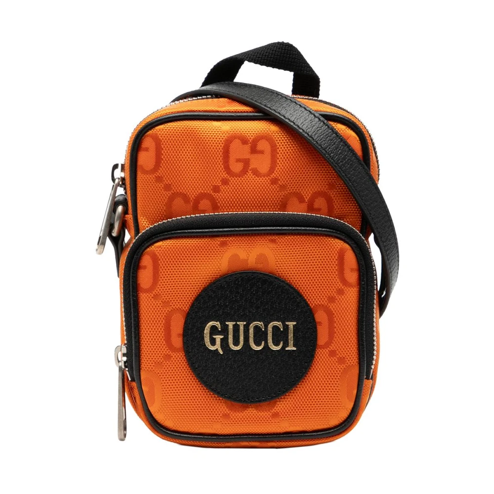 Gucci Vintage Donna Arancione Pre-Owned, Taglia Unica, Used,