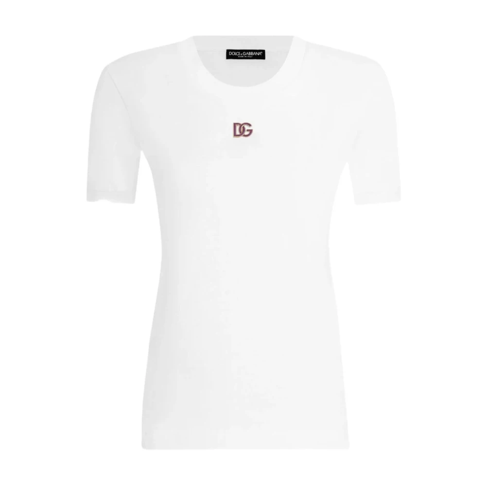 Dolce & Gabbana Donna Bianco Top, M, New,