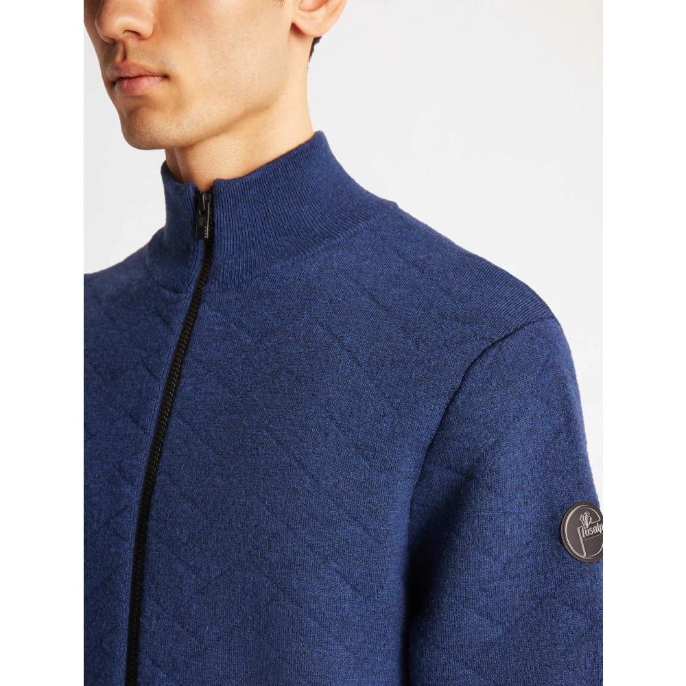 Fusalp Vest Blue Heren