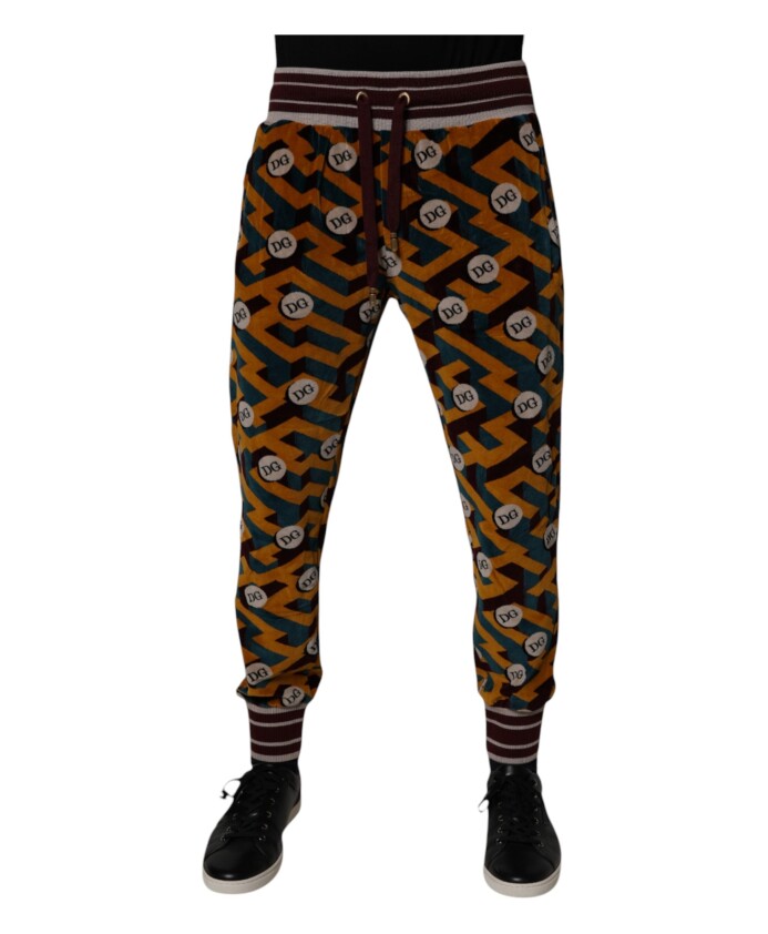 pantalon-de-survetement-jogger-a-monogramme-logo-multicolore