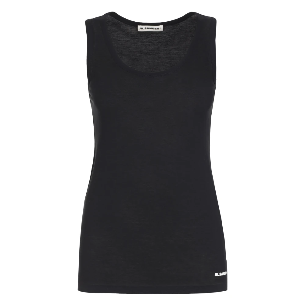 Jil Sander Femme Bleu - Débardeur En Coton - Tops - Taille: 36 Fr