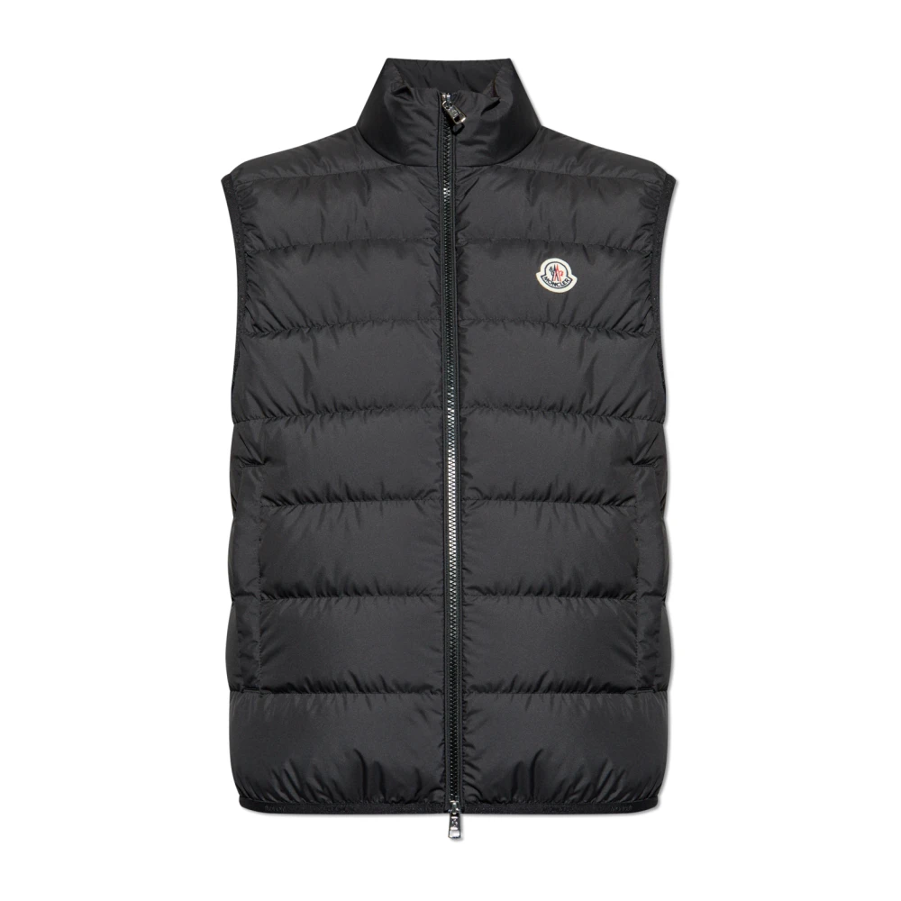 Moncler - Jackets > Vests - Black - Moncler - Modalova