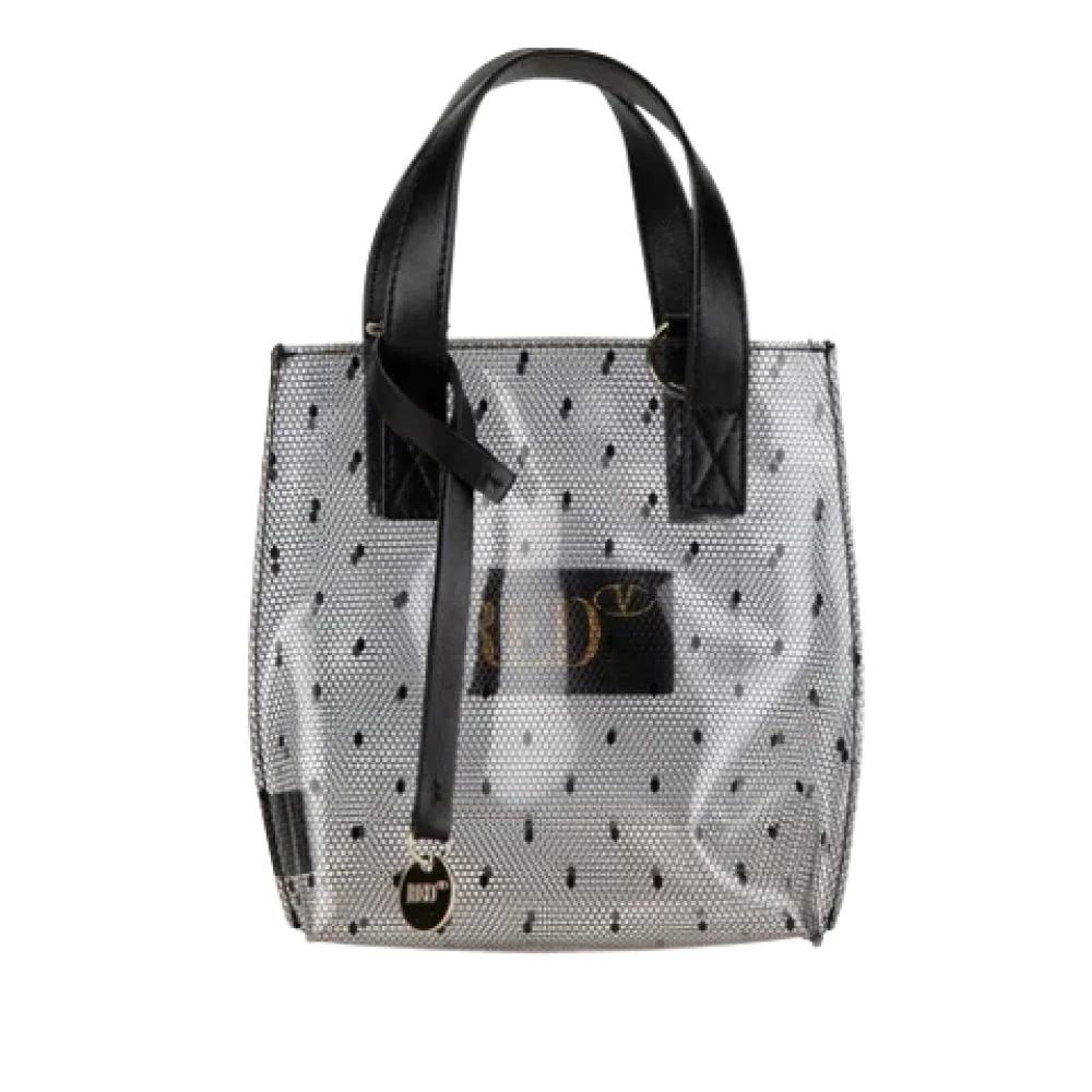 Valentino Vintage Pre-owned Plastic handbags White Dames