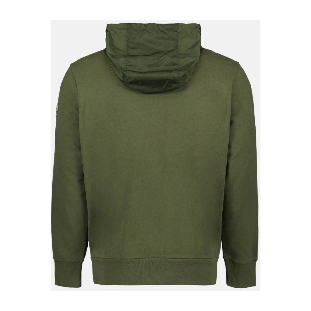 Moncler Rits Sweater Green Heren