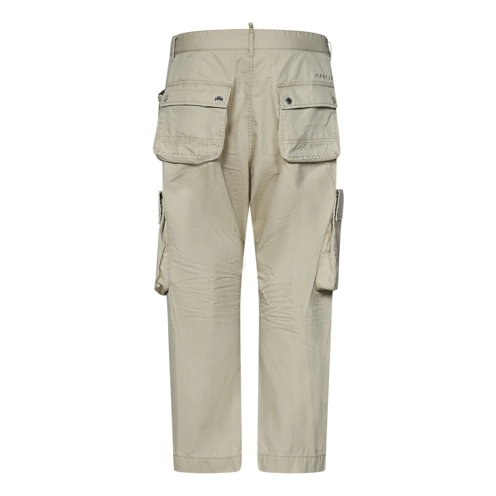 Dsquared2 Trousers Green Heren