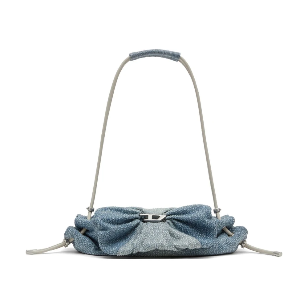 Diesel Borsa A Spalla In Denim Scrunch - Immagine 3