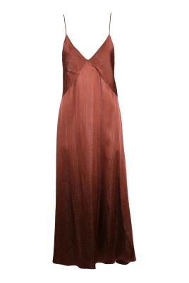 Satin Klänning