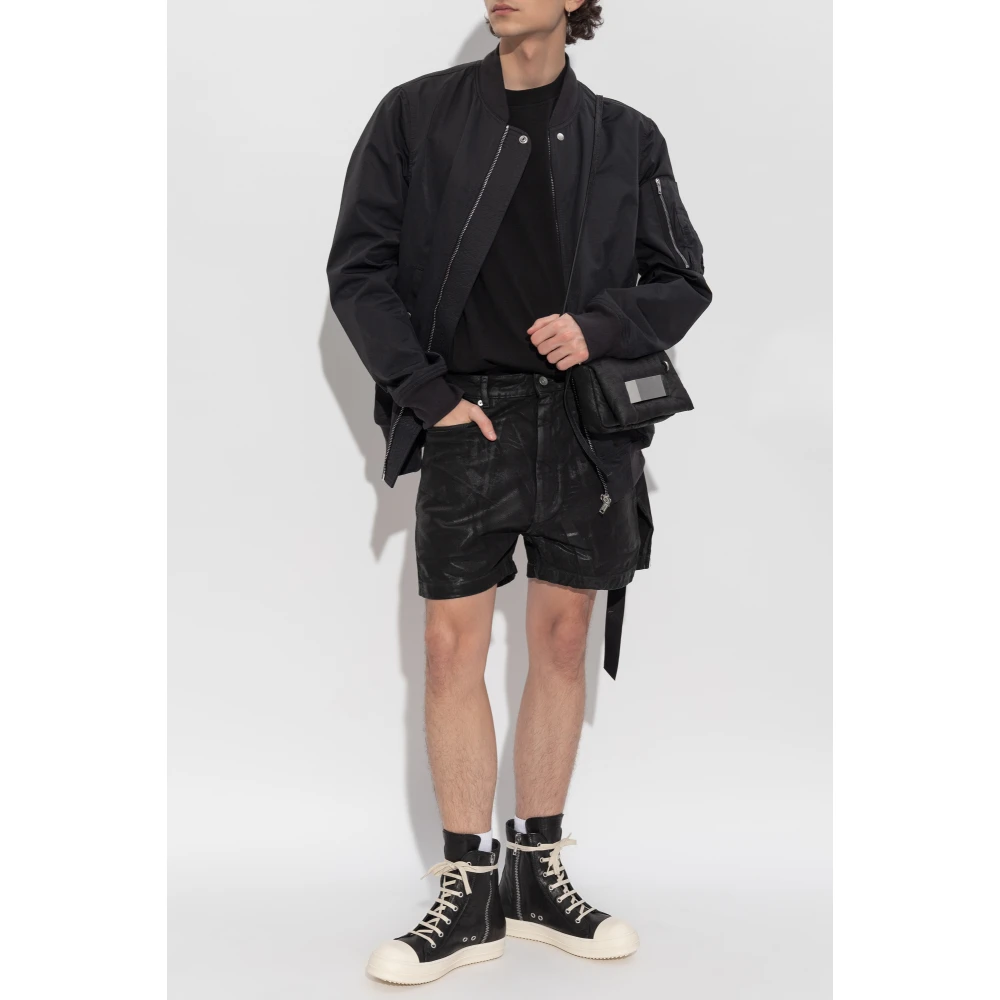 Rick Owens Tarp T-Shirt Black Heren