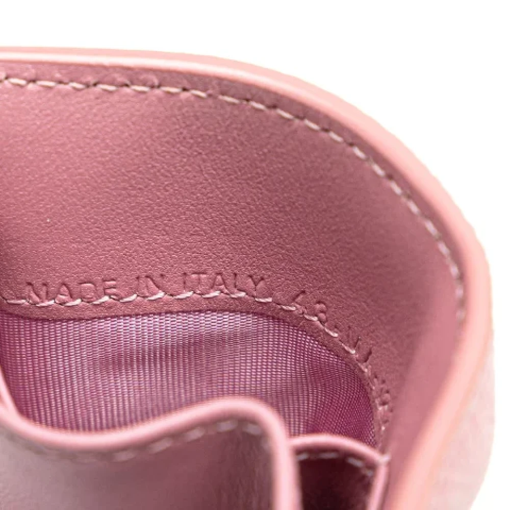 Dior Vintage Pre-owned Leather wallets Pink Dames