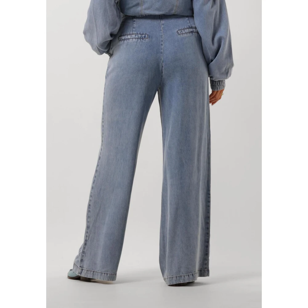 Aaiko Stijlvolle Rocia Ten 522 Broek Blue Dames