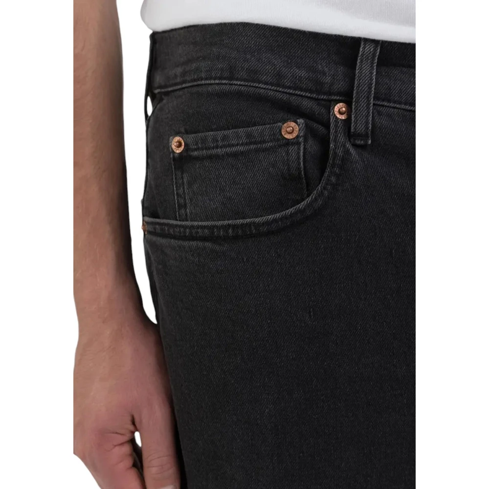 Replay Zwarte Denim Jeans Delav Stijl Gray Heren