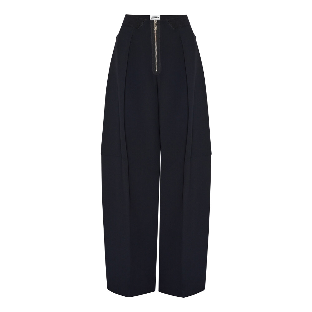 Vintage Jean Paul Gaultier Wide Leg Wool Suspender Pant – Recess