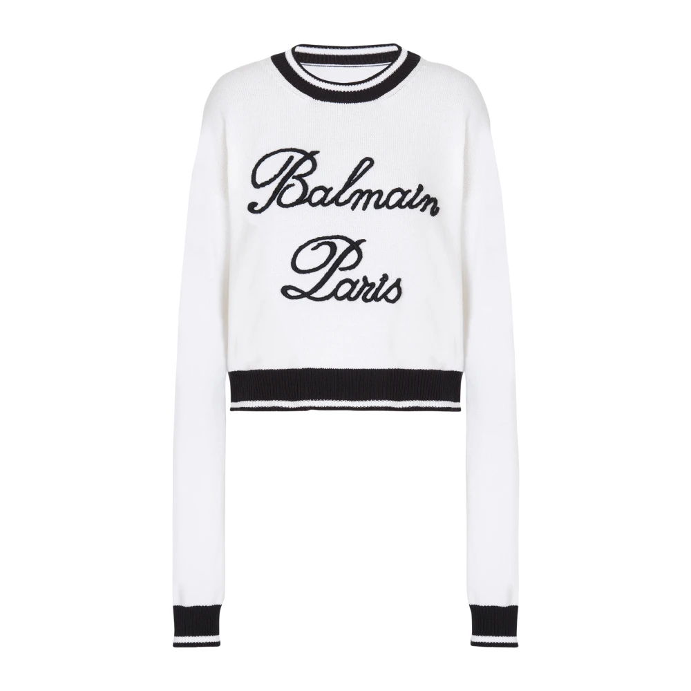 Knitwear > Round-neck Knitwear - - Balmain - Modalova