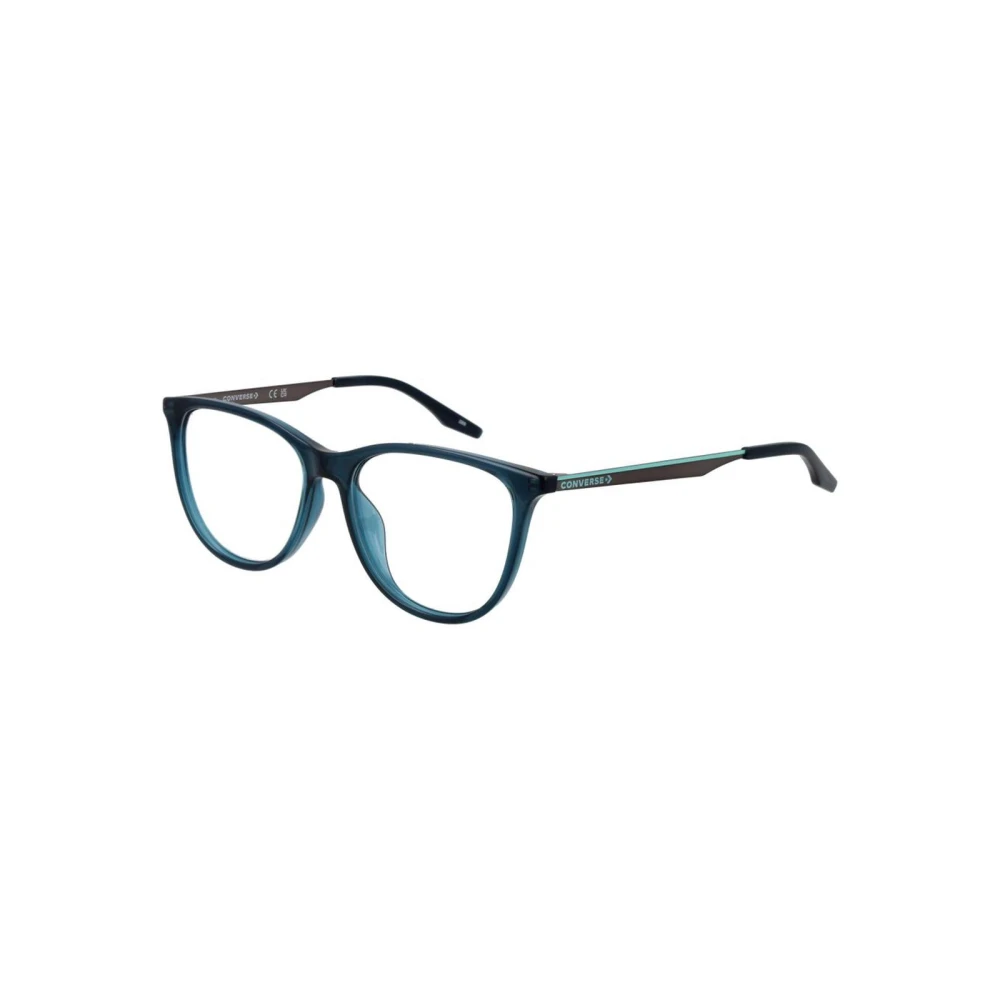 Converse Women's Blue Cat Eye Metal Optical Frames - Glasses - One Size - Accessories