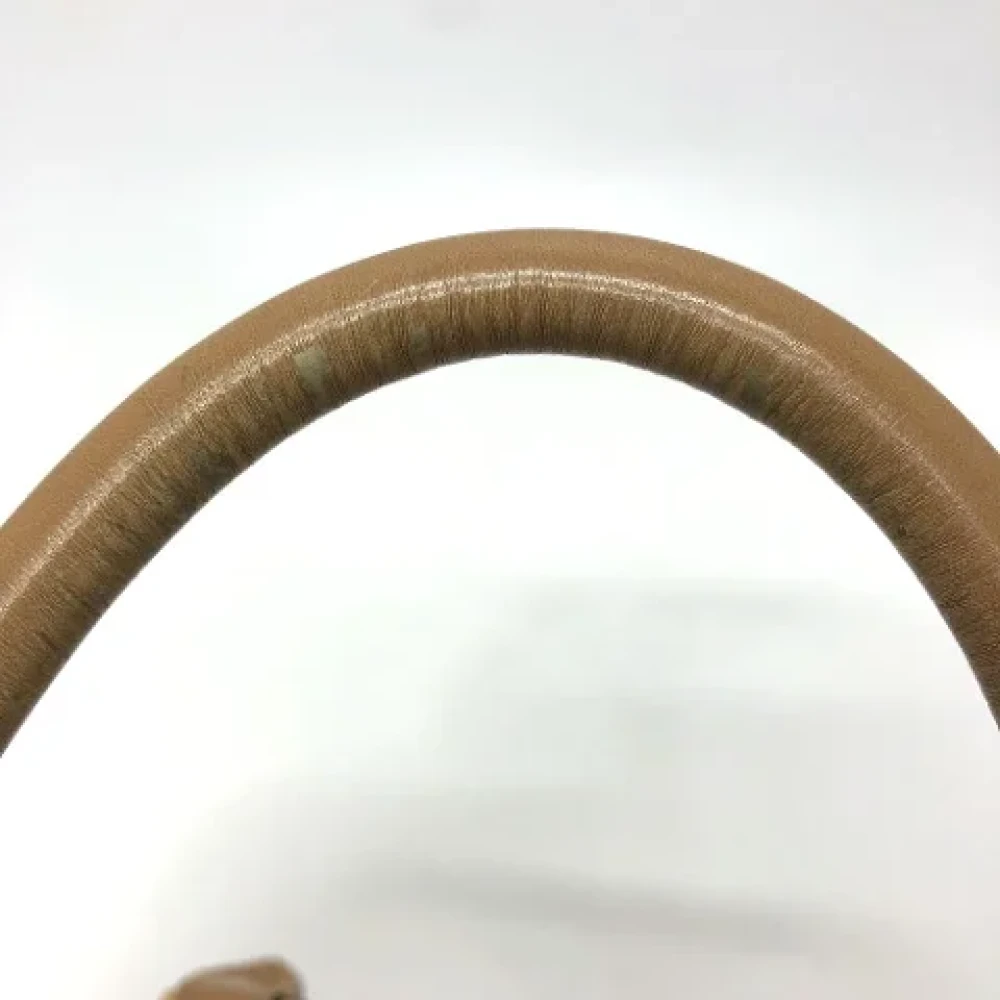 Dior Vintage Pre-owned Cotton dior-bags Brown Dames