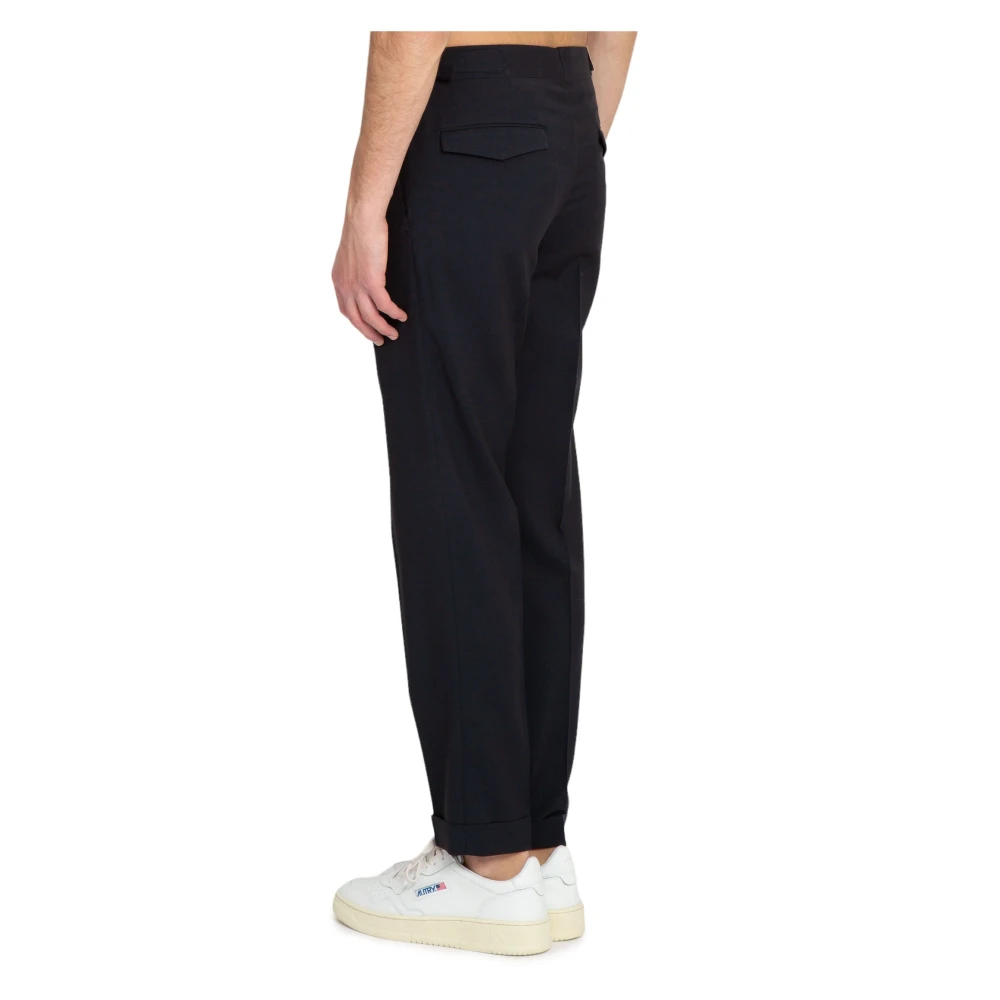 Briglia Wool Pants Quartieri Zignone Blue Heren