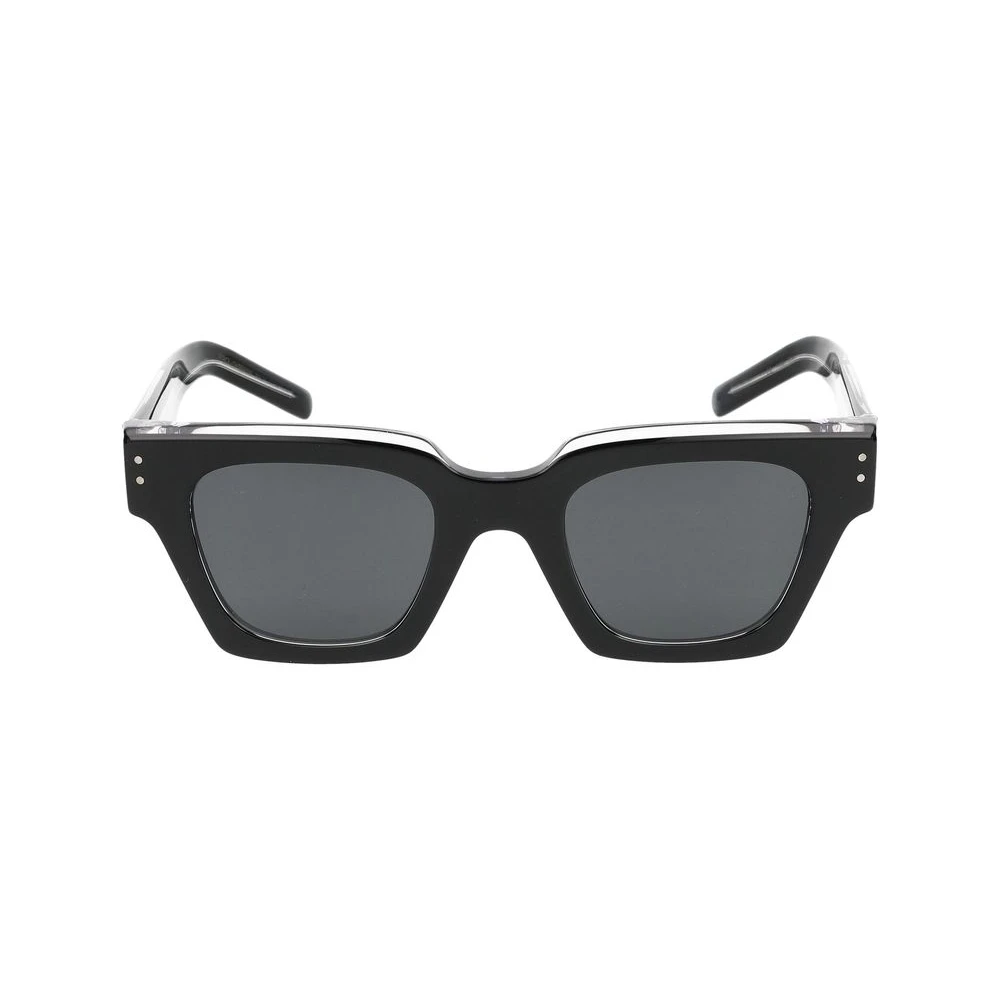 Dolce & Gabbana Men's Black Dg4413 Sunglasses - Sunglasses - 48 Mm - Accessories