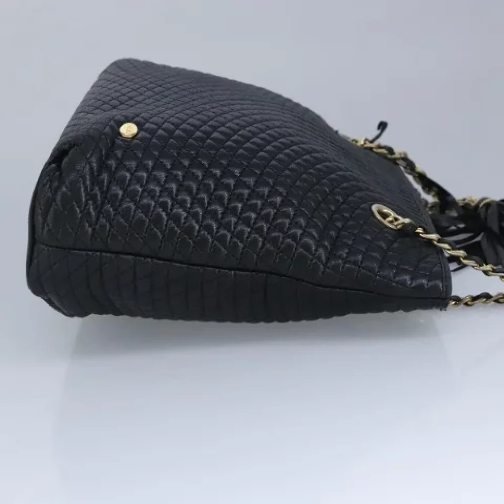 Bally Pre-owned Leather shoulder-bags Black Dames