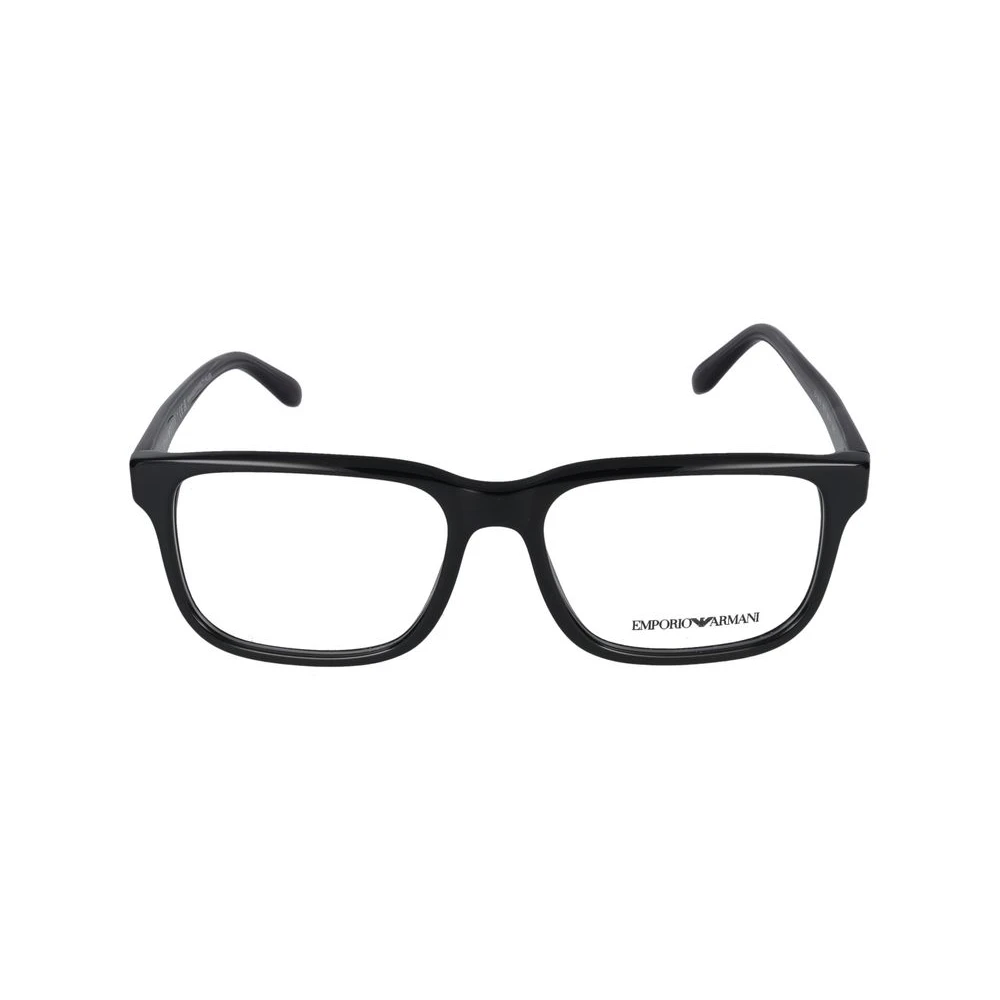 Emporio Armani Men's Black Stylish Eyeglasses 0Ea3218 5017 - Glasses - 55 Mm - Accessories