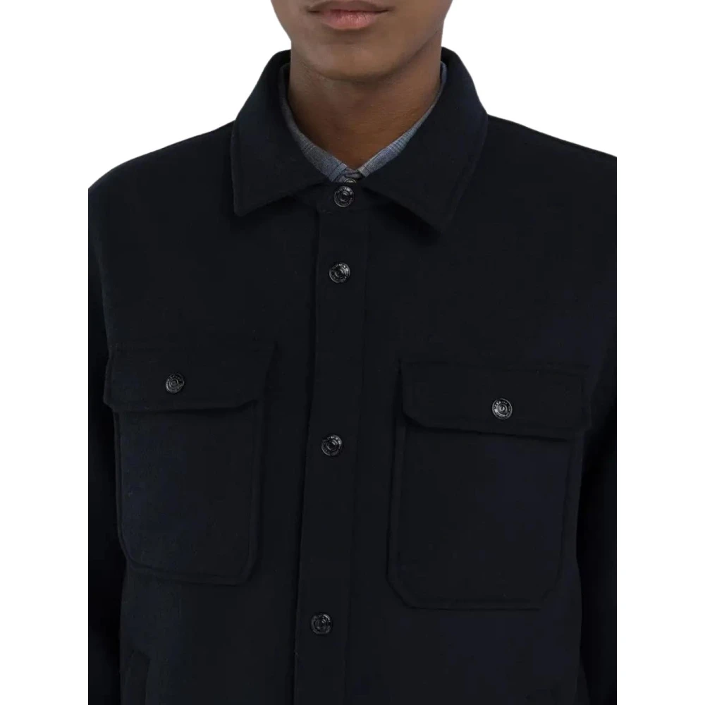 Replay Light Jacket Blue Heren