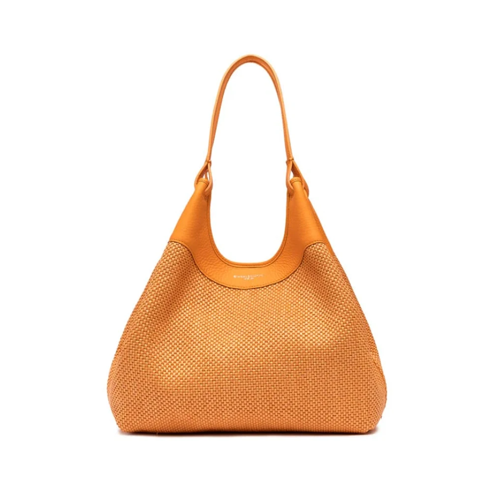 Gianni Chiarini Orange Handväska Damväskor Ss24 Orange, Dam