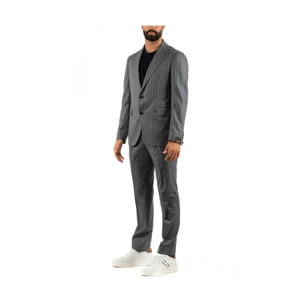 Tagliatore Heren Colbert Gray Heren