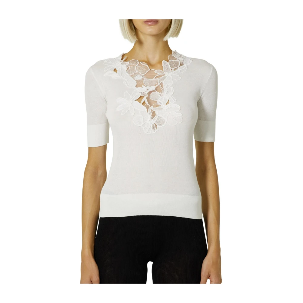 Tops > T-Shirts - - Ermanno Scervino - Modalova