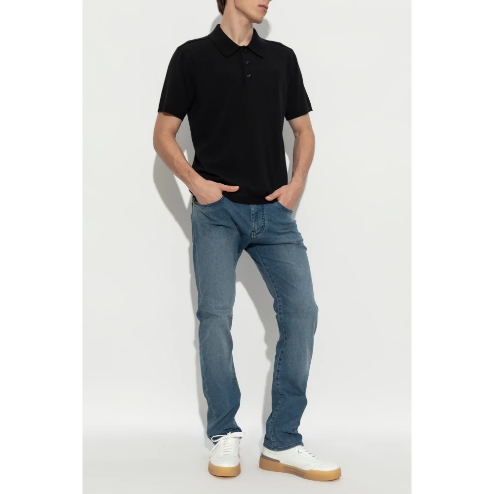 Emporio Armani J45 reguliere type jeans Blue Heren