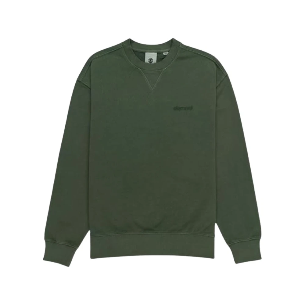 Element Groene Sweater Cornell 3.0 Ronde Hals Green Heren