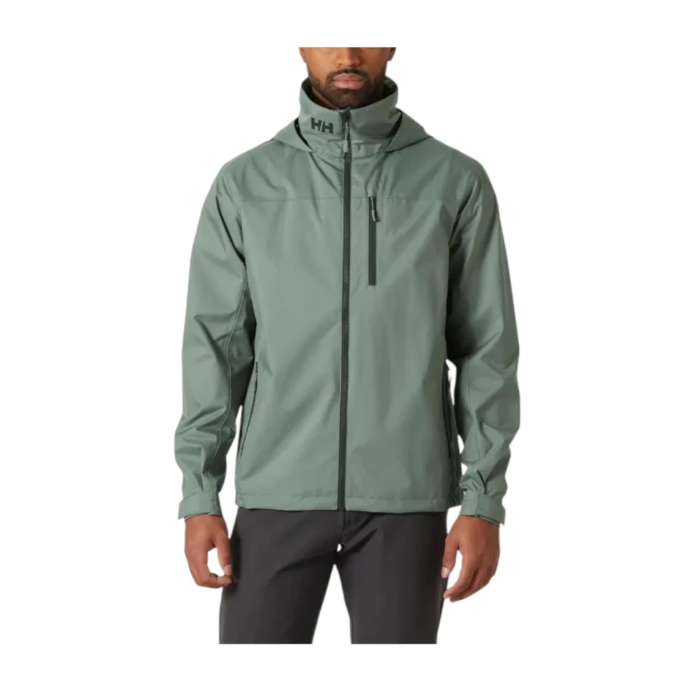 Helly Hansen, Light Jackets, male, Green, S, Grey Cactus Hooded Jacket