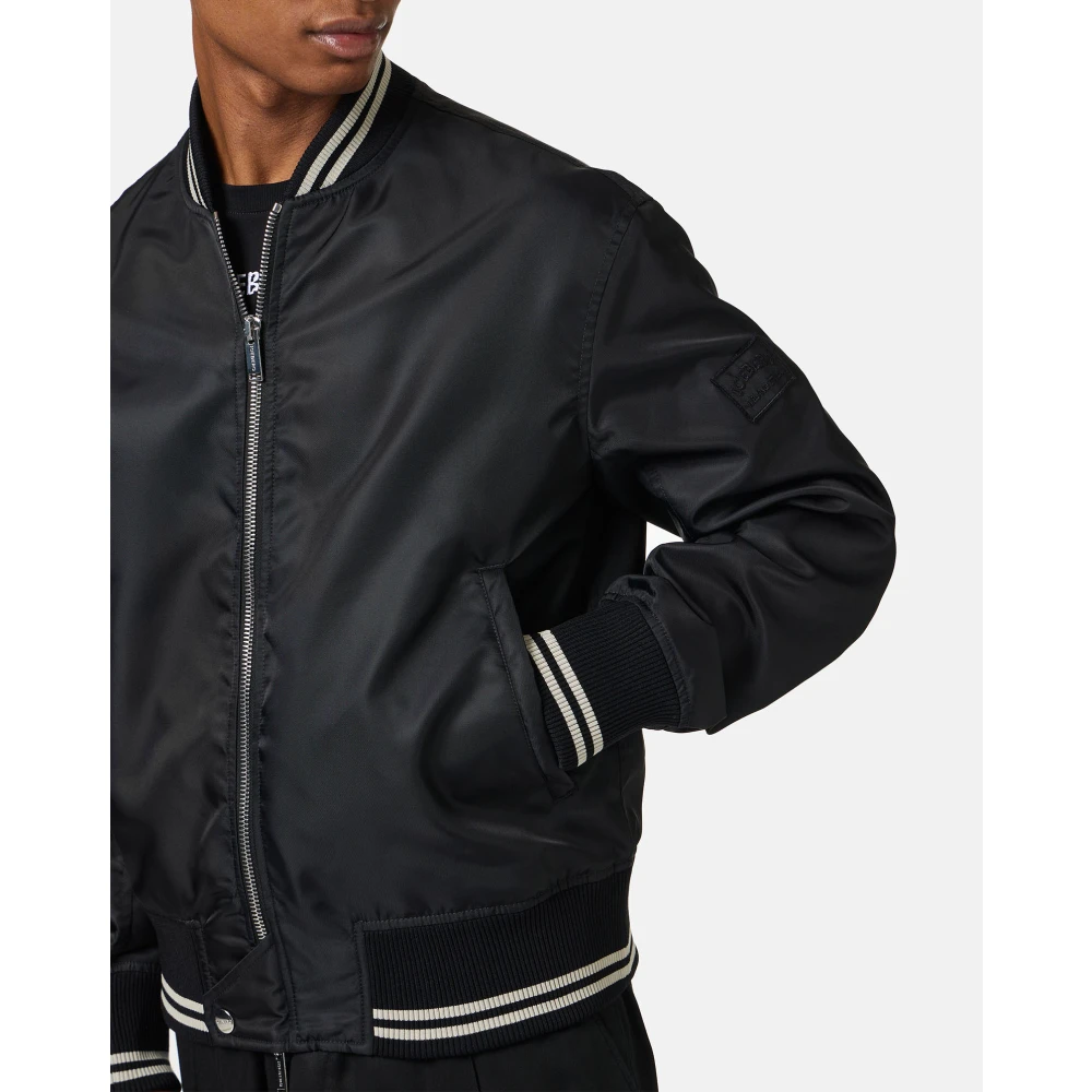 Iceberg Regular-fit zwart jack van polyester met GRS-certificering Black Heren