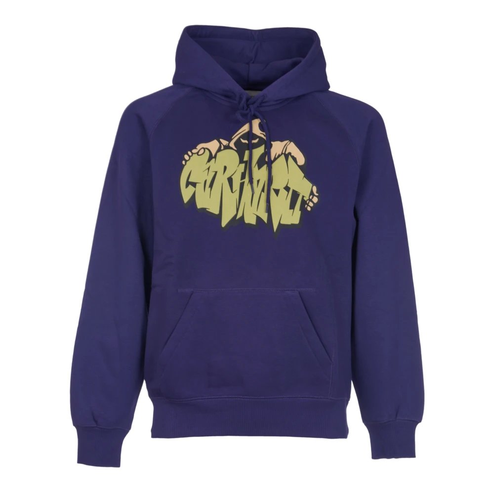 Carhartt WIP Stijlvolle hoodie Purple Heren