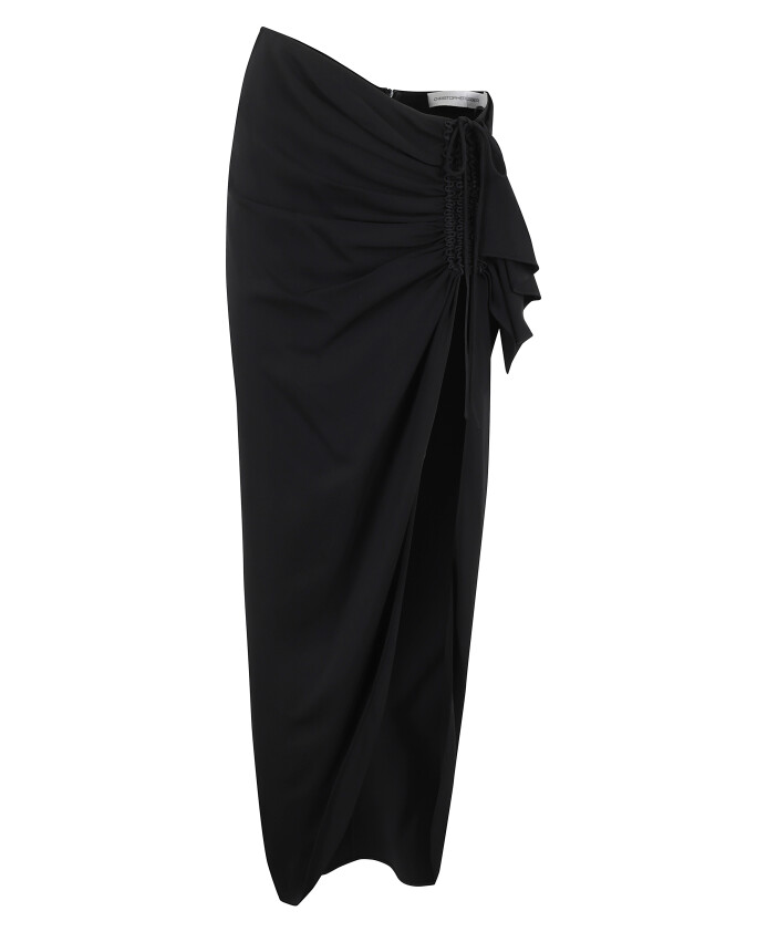 robe-fendue-froncee