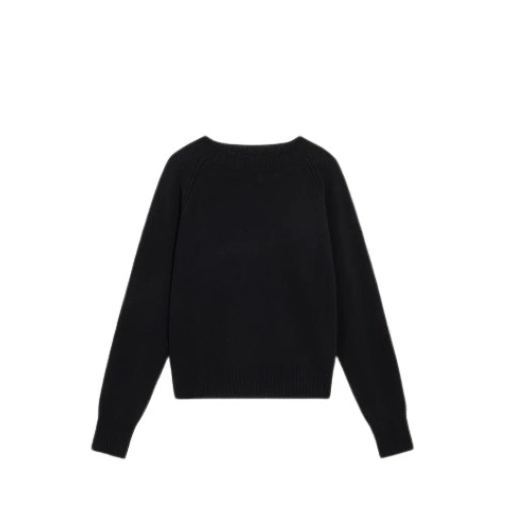 Liviana Conti Zachte Cashmere Sweater voor Vrouwen Black Dames