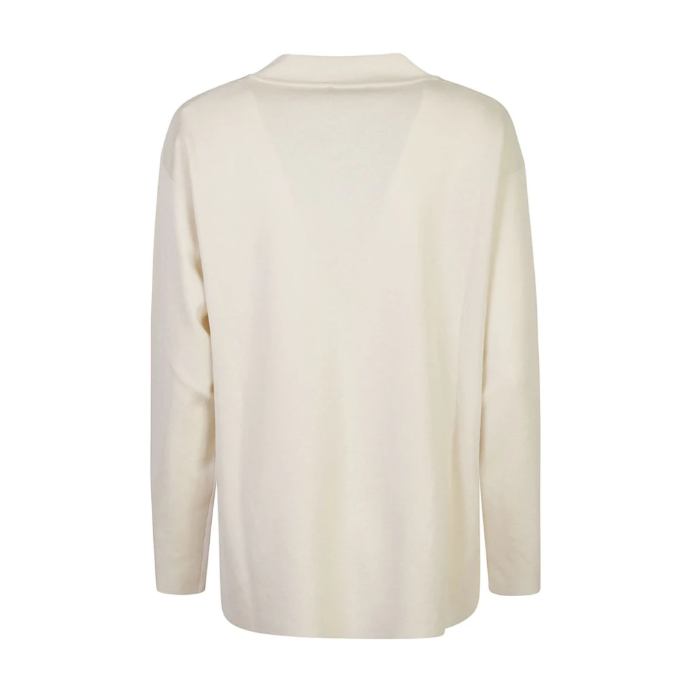 Roberto Collina Witte Sweater Collectie White Dames
