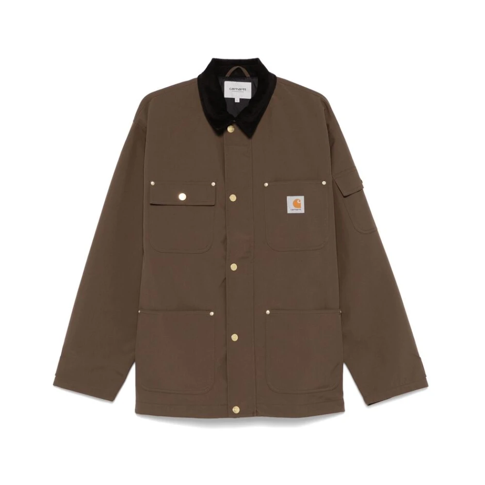 Carhartt WIP Sepia Bruin Utility Jack Brown Heren