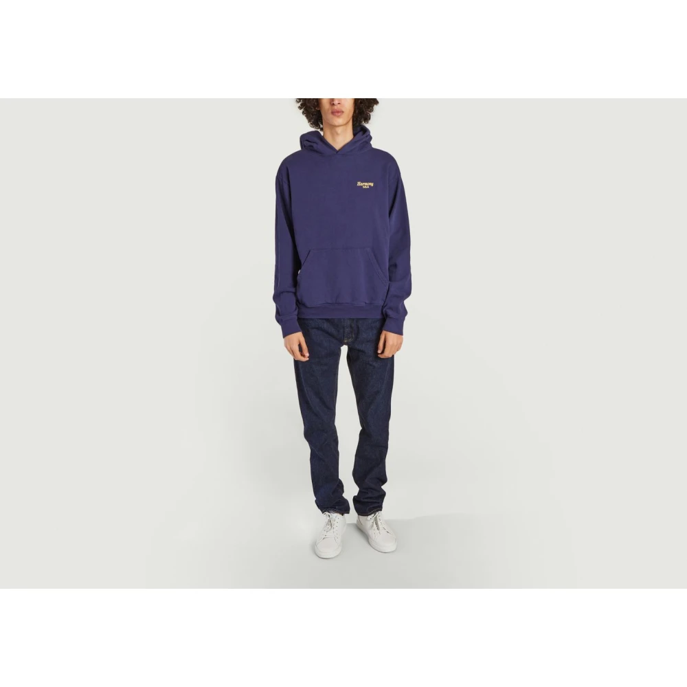 harmony Klassieke Atlantic Hoodie Blue Heren