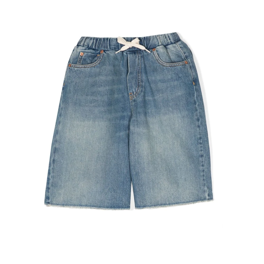 MM6 Maison Margiela Calzoncini Shorts Blue, Flicka