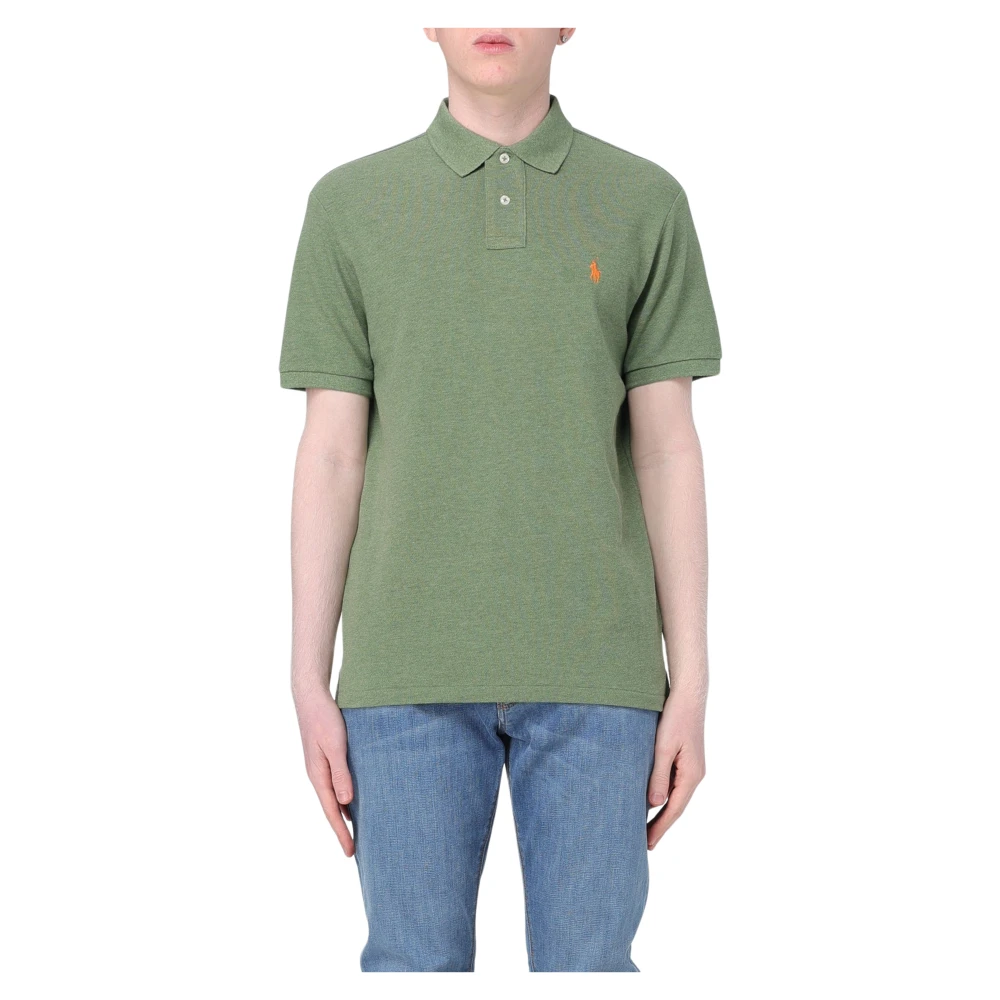 Polo Ralph Lauren Cargo Groene Polo T-shirts en Polos Green Heren