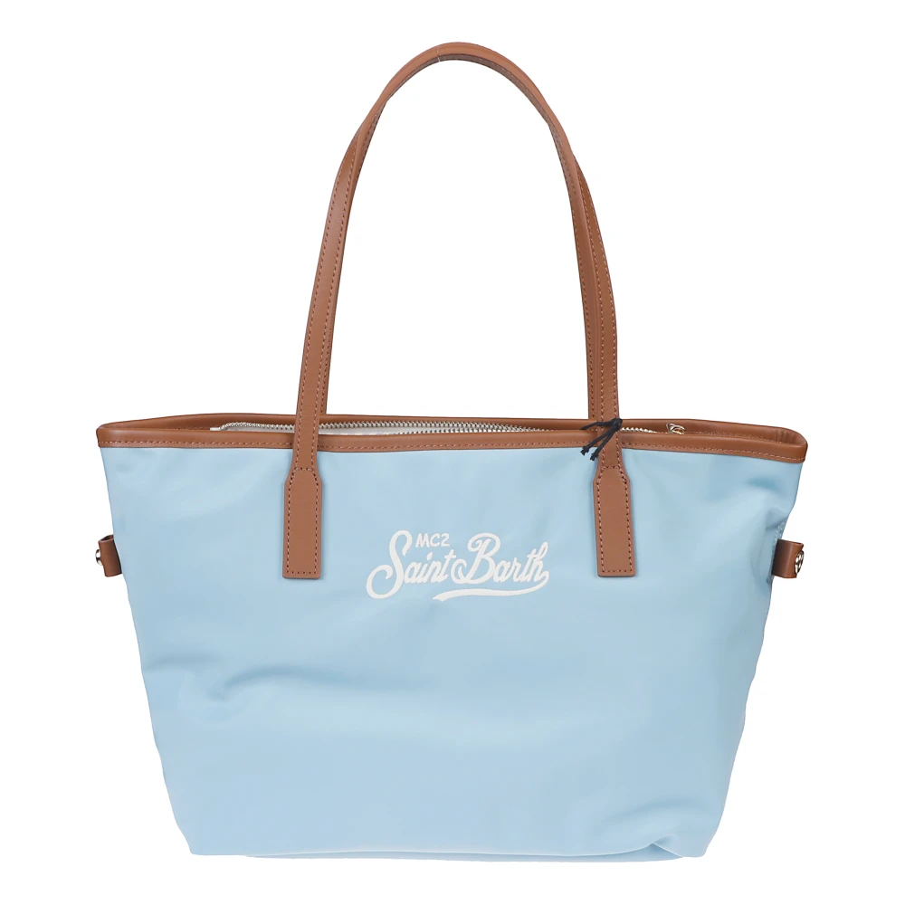 Mc2 Saint Barth Women's Blue Shopping Bags, One Size, Tote Bag