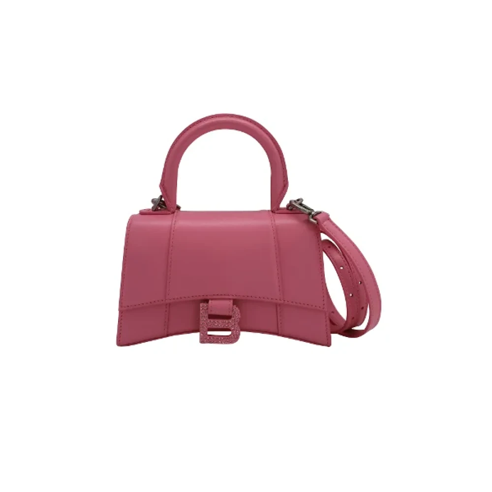 Balenciaga Vintage Pre-owned Plastic crossbody-bags Pink Dames
