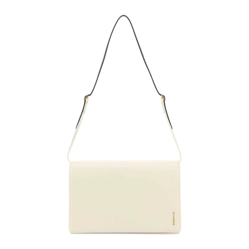 Jil Sander Women's White Shoulder Bags, One Size, File Small