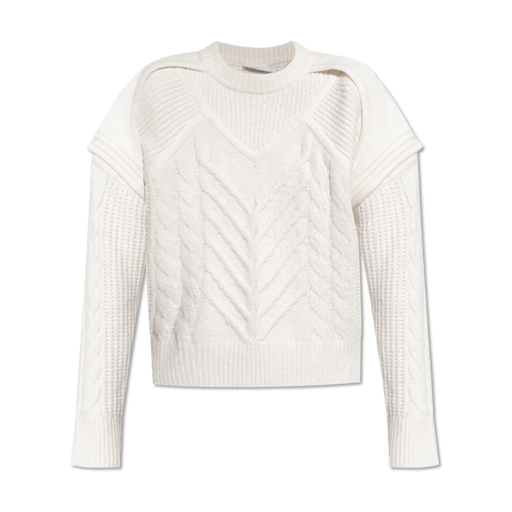 IRO Sweater Saleno White Dames