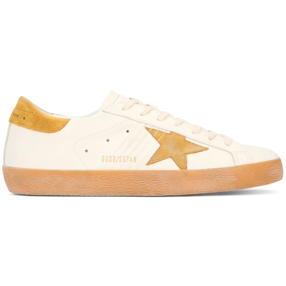 Golden Goose Hombre Blanco - Zapatillas Super-Star De Caña Baja - Shoes - 41 Eu - Zapatillas Super-Star De Caña Baja